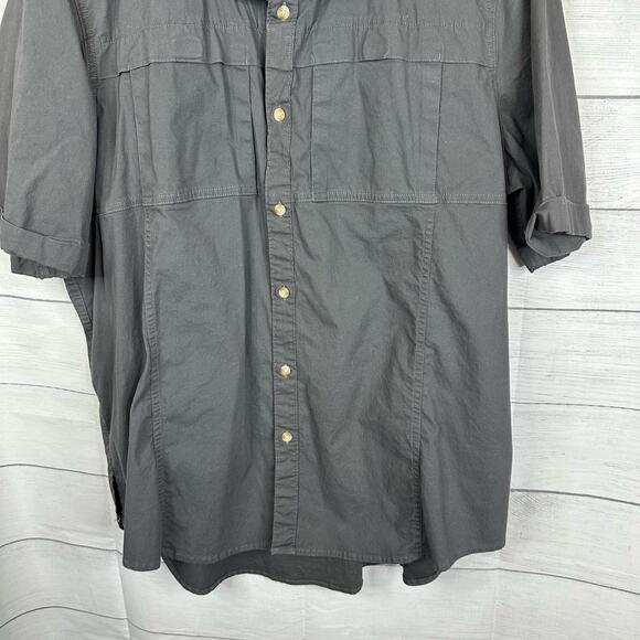 Great Northwest Clothing Co Mens XL Military Style Utility Short Sleeve Shirt - Picture 4 of 8